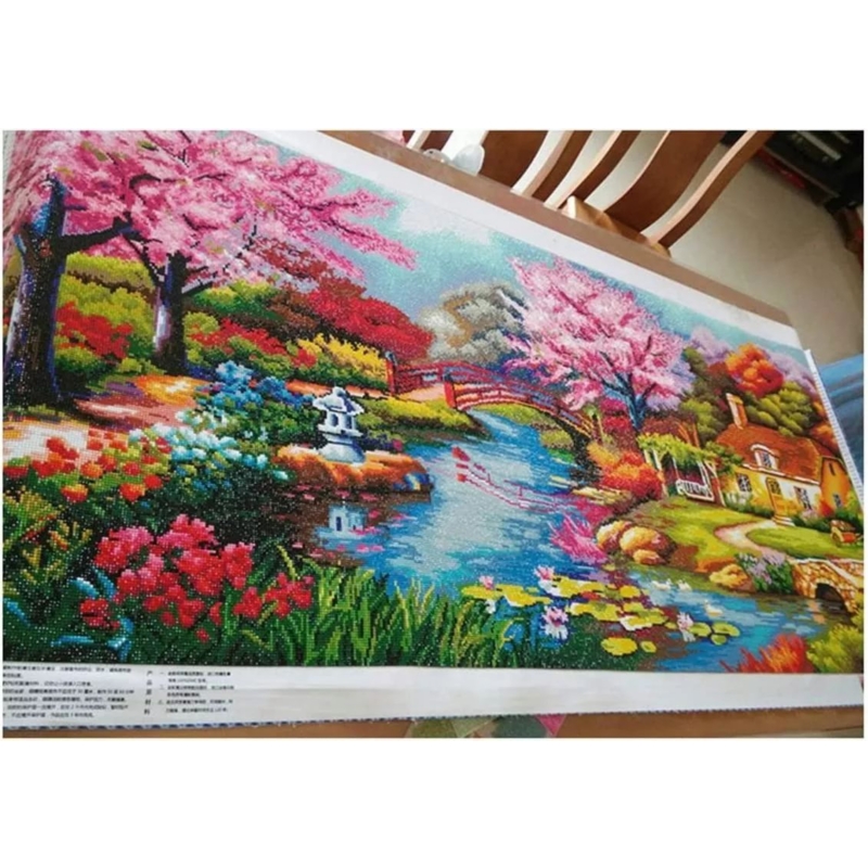 Foto 3 pulgar | Cuadro Decorativo Jardín Japonés 50 x 25 cm-Venta Internacional