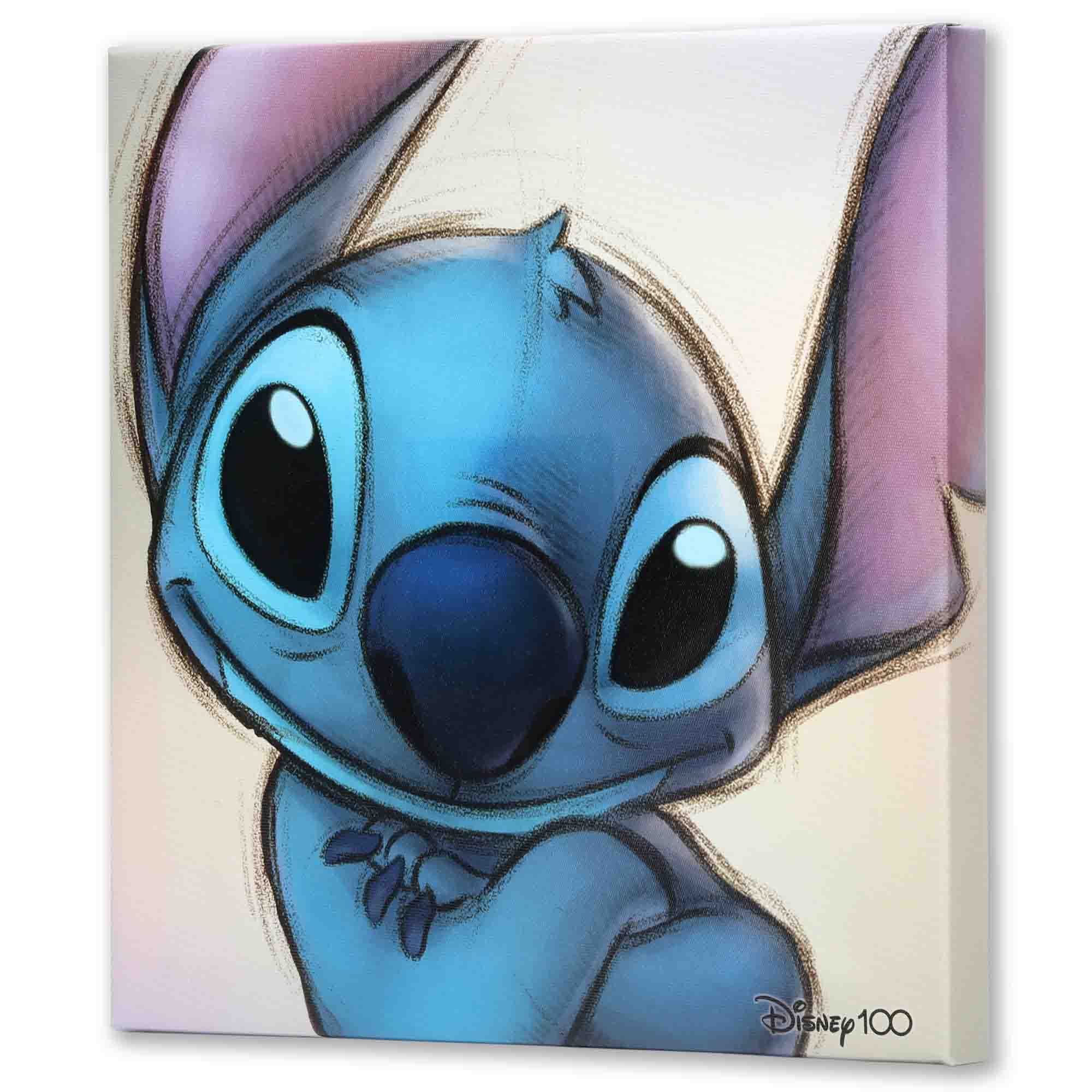 Foto 3 pulgar | Lienzo Decorativo De Pared Open Road Brands Disney Lilo And Stitch - Venta Internacional.