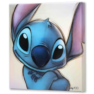 Foto 2 | Lienzo Decorativo De Pared Open Road Brands Disney Lilo And Stitch - Venta Internacional.