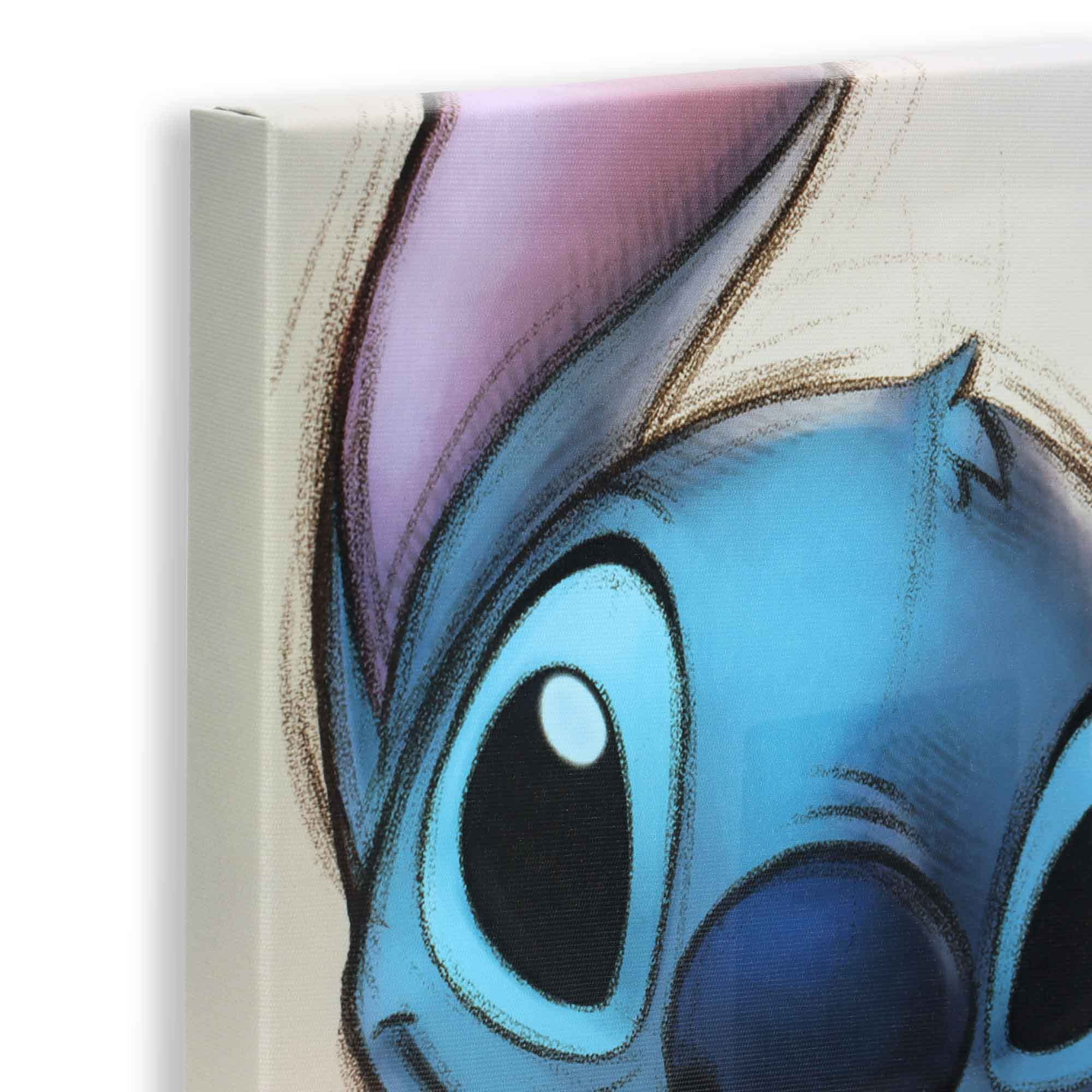 Foto 5 pulgar | Lienzo Decorativo De Pared Open Road Brands Disney Lilo And Stitch - Venta Internacional.