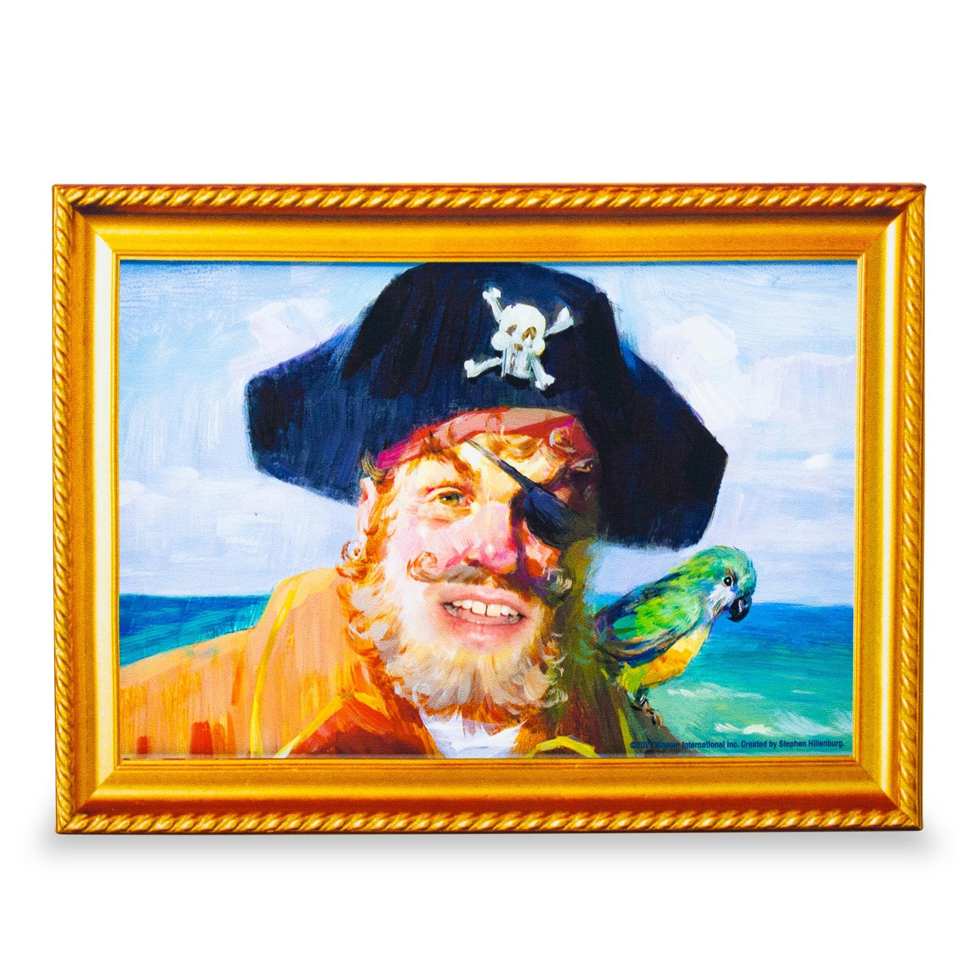Impresión Sobre Lienzo Para Pared De Bob Esponja, Captain Painty - Venta Internacional.
