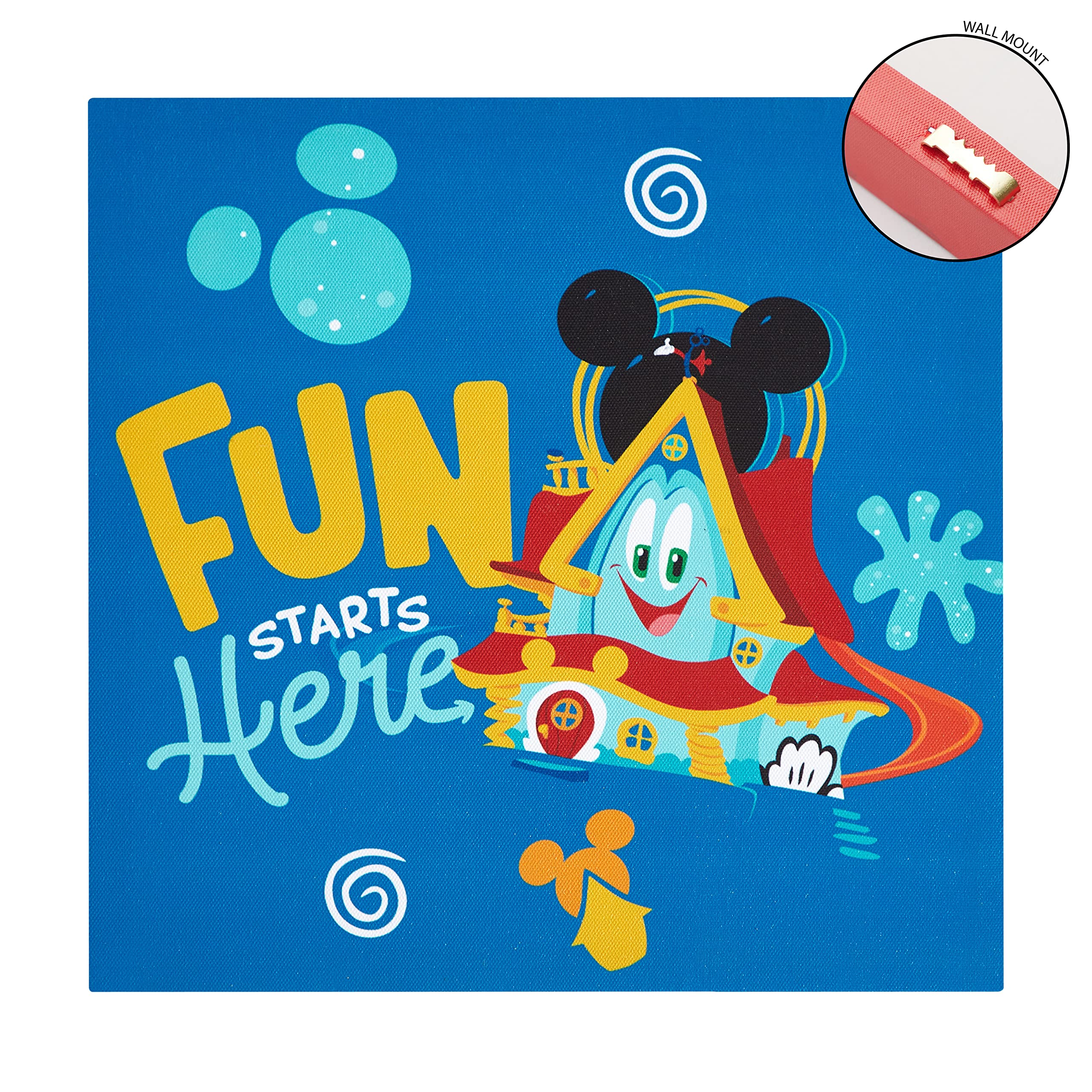 Foto 5 pulgar | Set De Arte De Pared Led En Lienzo Idea Nuova Disney Mickey Mouse - Venta Internacional.