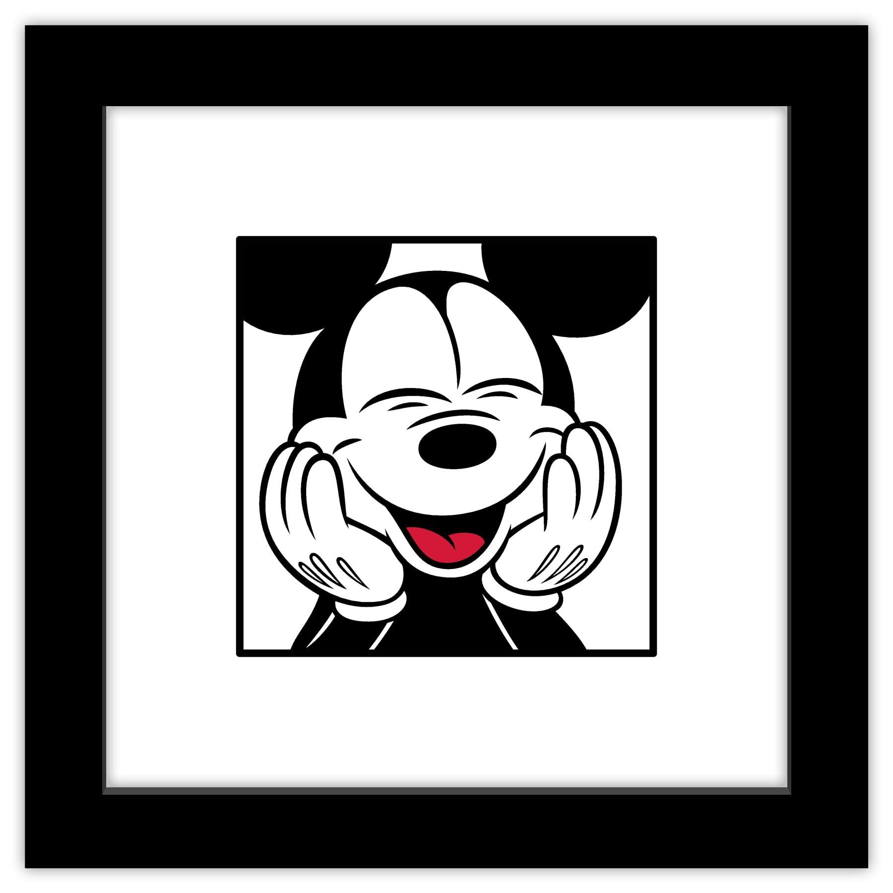 Foto 2 pulgar | Póster Mural Trends International Mickey Mouse, 30 X 30 Cm - Venta Internacional.
