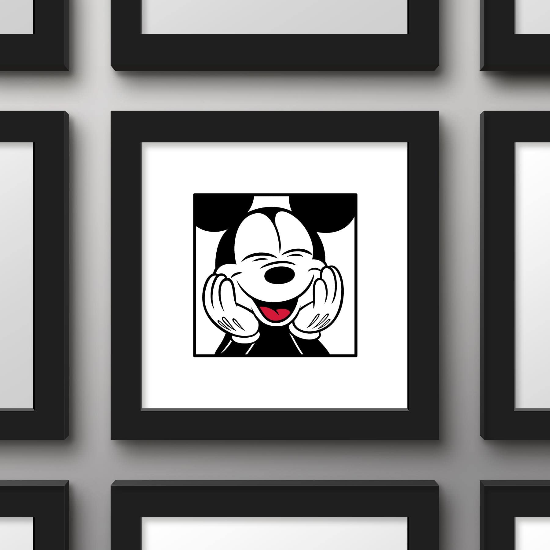 Foto 4 pulgar | Póster Mural Trends International Mickey Mouse, 30 X 30 Cm - Venta Internacional.