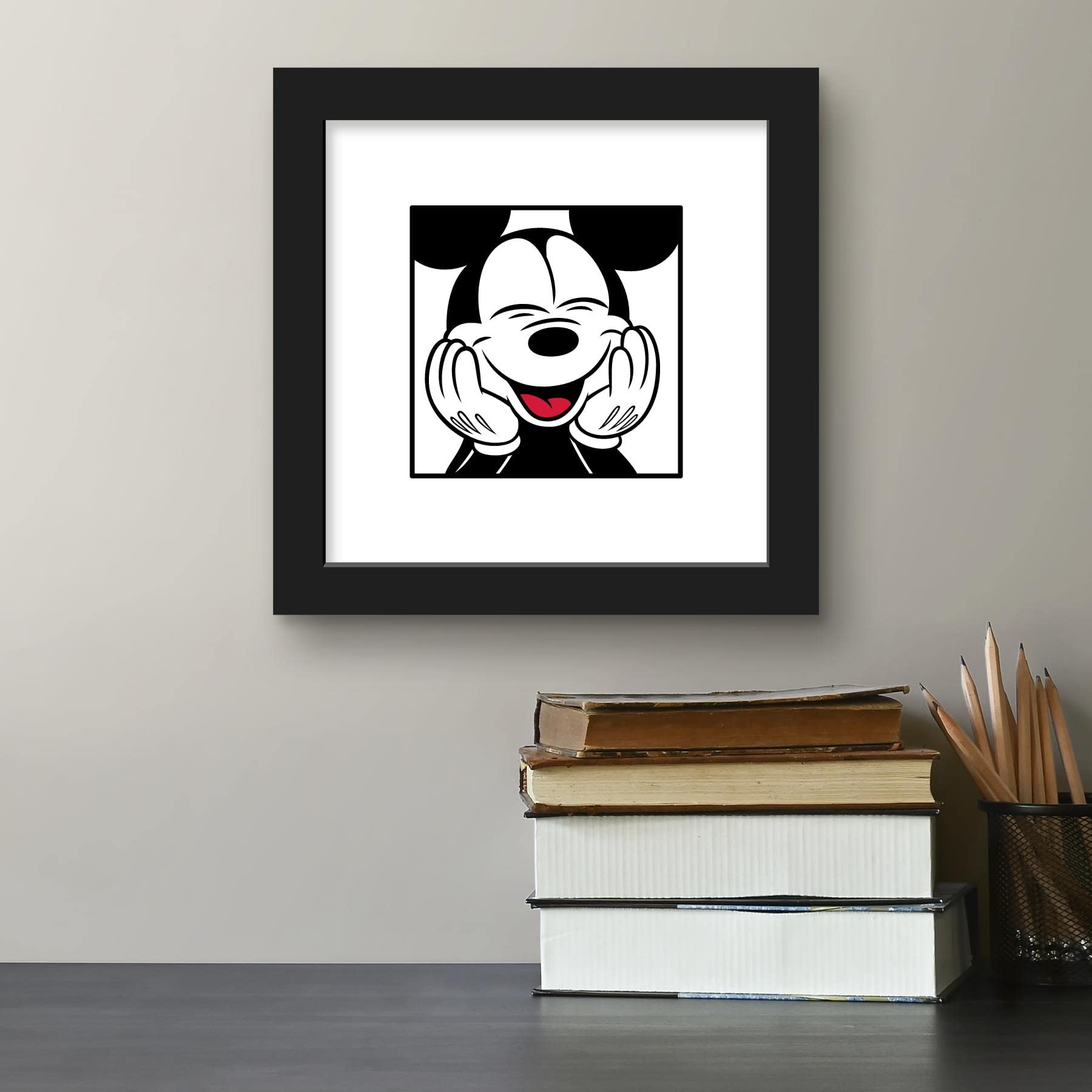 Foto 6 pulgar | Póster Mural Trends International Mickey Mouse, 30 X 30 Cm - Venta Internacional.