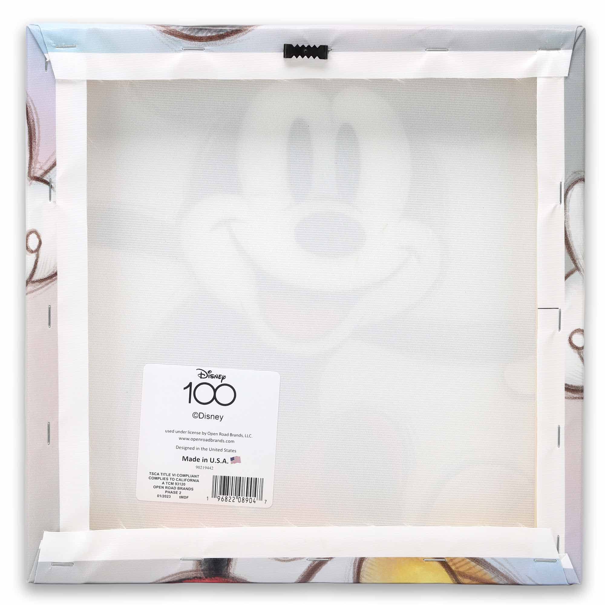 Foto 4 pulgar | Boceto De Mickey Mouse De Disney Para Decoración De Pared De Open Road Brands - Venta Internacional.