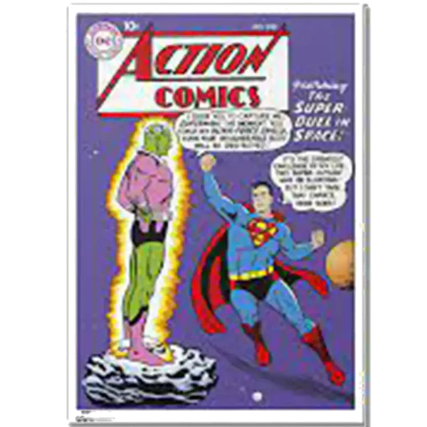 Foto 2 pulgar | Poster Exclusivo (piezas Limitadas) Portada De Super Man Action Comics Nº242
