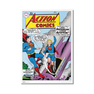 Foto 1 | Poster Exclusivo (piezas Limitadas) Portada De Super Man Action Comics Nº252