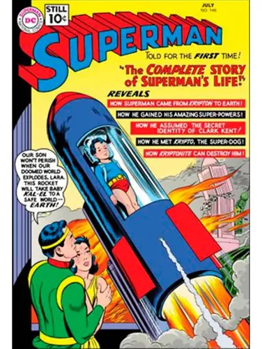 Poster Exclusivo (piezas Limitadas) Portada De Super Man Nº 146