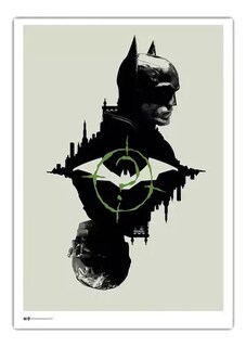 Foto 1 | Poster Exclusivo (piezas Limitadas) The Batman:batman / Riddler