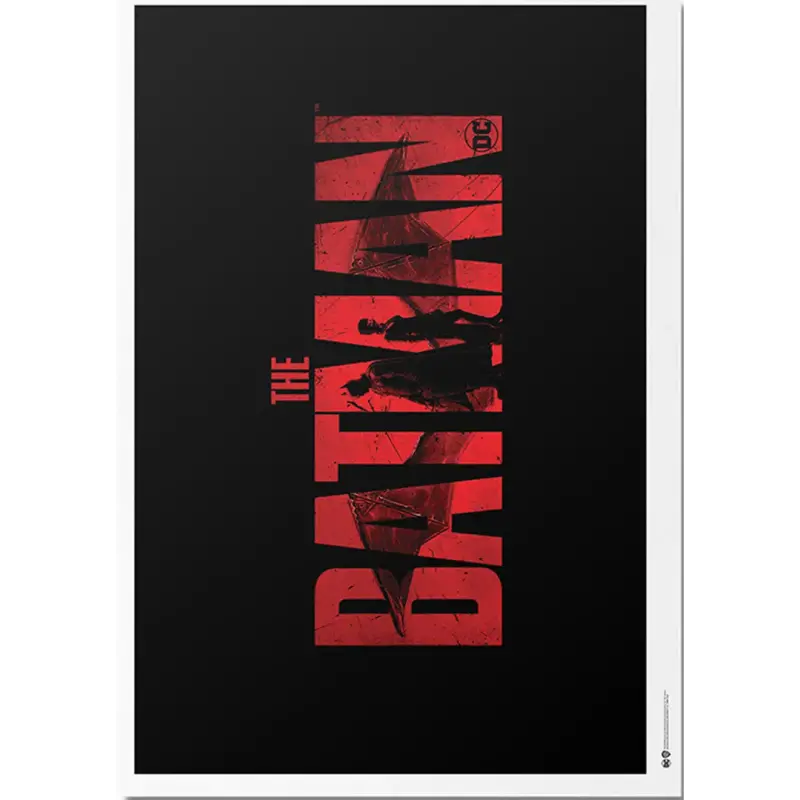 Poster Exclusivo (piezas Limitadas) The Batman: The Batman (logo)