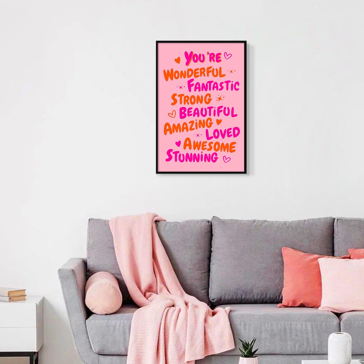 Foto 6 | Póster, Lienzo Para Pared, Citas Inspiradoras, 40 X 60 Cm - Venta Internacional.
