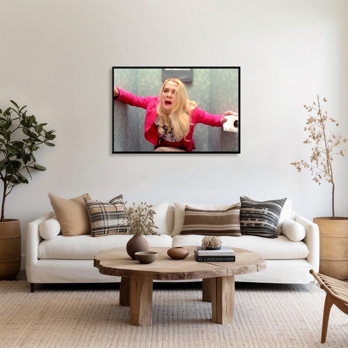 Foto 4 pulgar | Póster Decorativo De Pared Para Baño, Película Vintage De Chicas Blancas, 40 X 60 Cm - Venta Internacional.