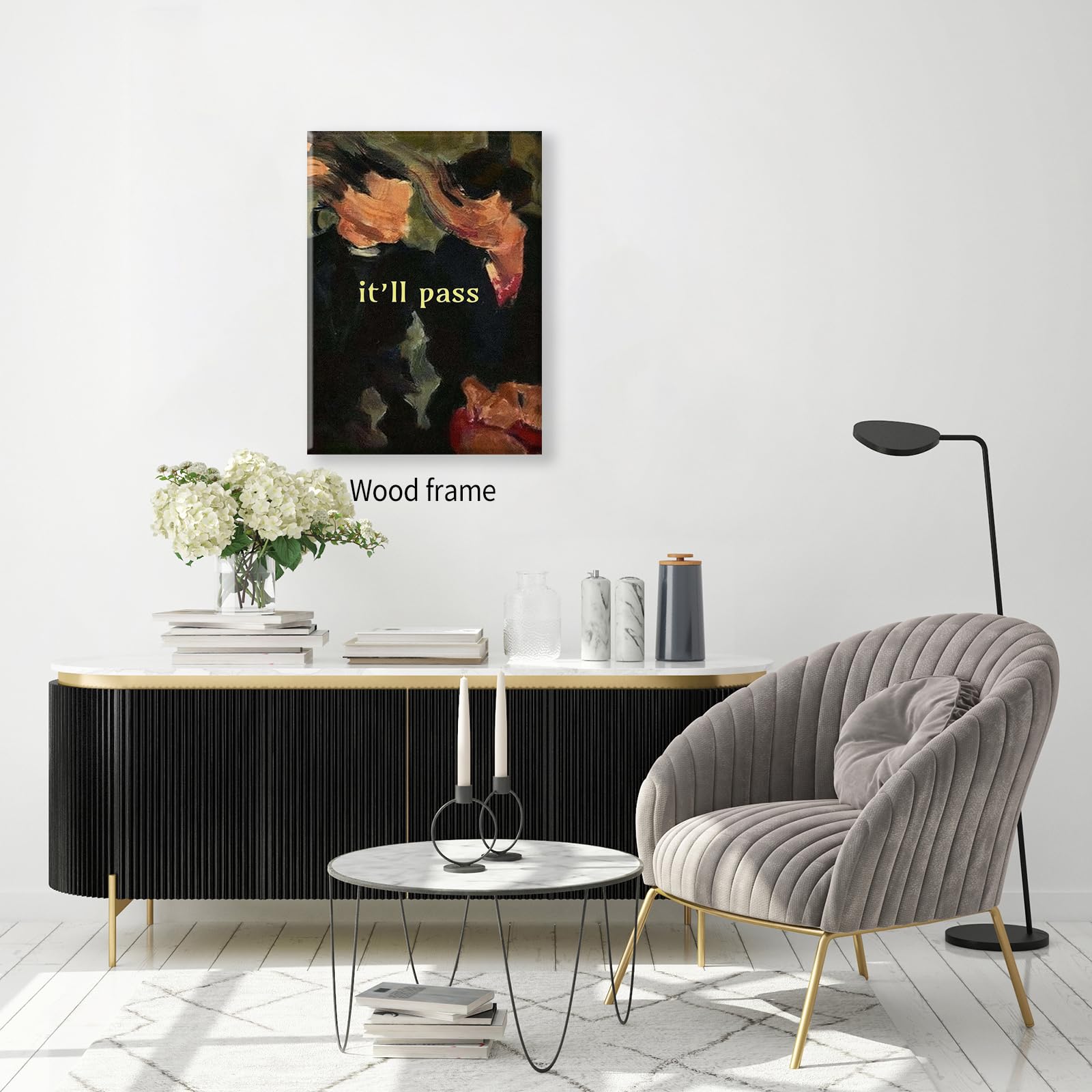 Foto 5 pulgar | Lienzo Decorativo Para Pared Con Póster Fleabag Tv Show, 40 X 60 Cm - Venta Internacional.