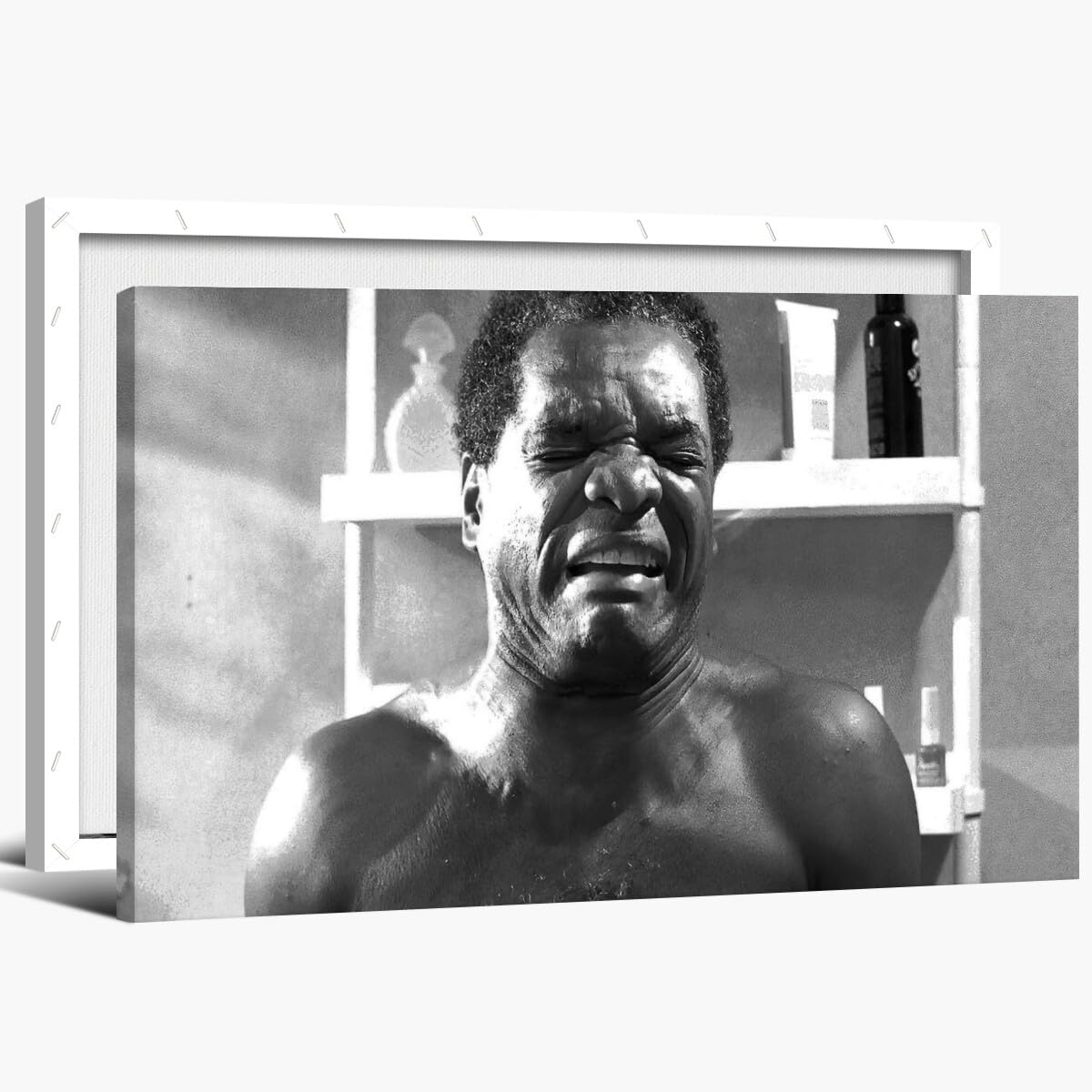 Póster Mural Divertido De Película En Blanco Y Negro, 20 X 30 Cm - Venta Internacional.