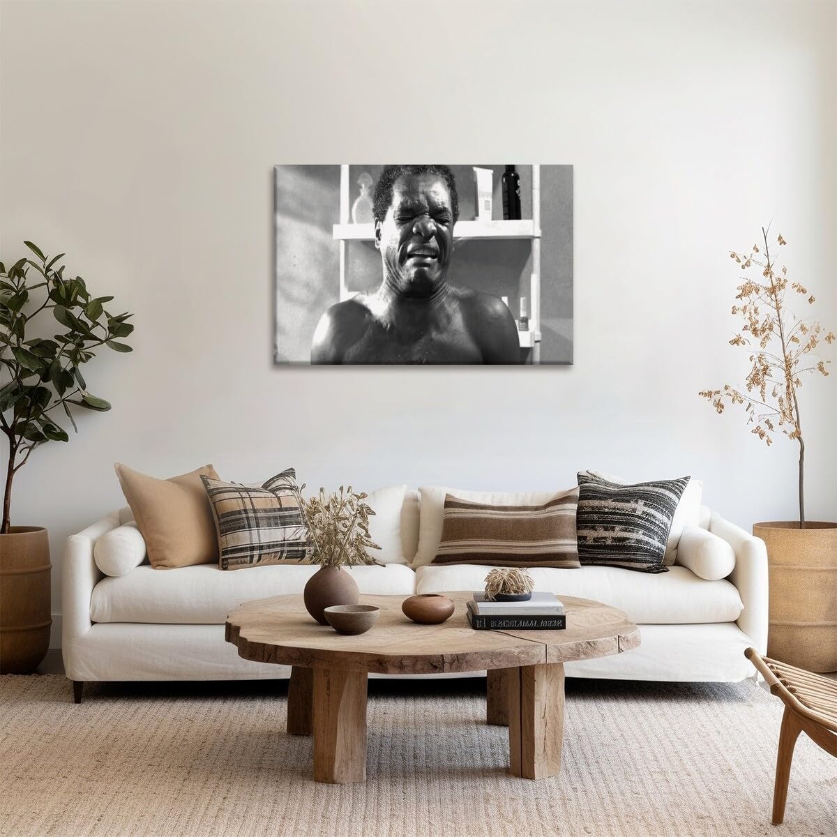 Foto 4 pulgar | Póster Mural Divertido De Película En Blanco Y Negro, 20 X 30 Cm - Venta Internacional.