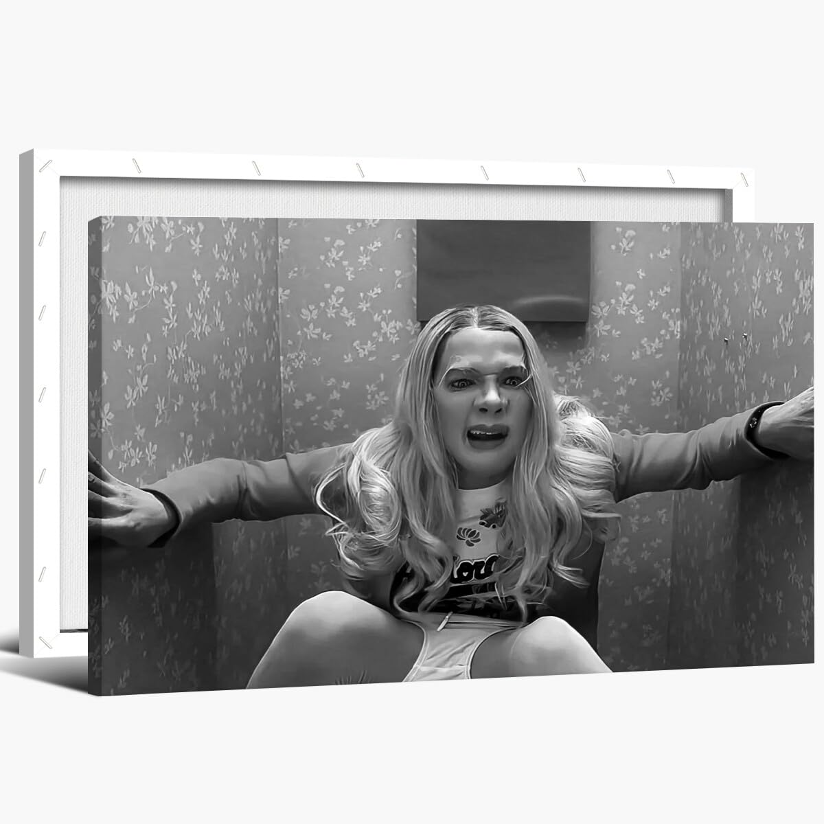 Póster Para Pared De Baño, Comedia Cómica Vintage En Blanco Y Negro - Venta Internacional.