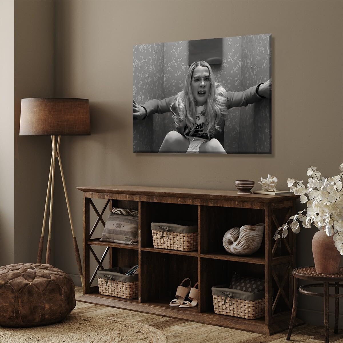 Foto 7 pulgar | Póster Para Pared De Baño, Comedia Cómica Vintage En Blanco Y Negro - Venta Internacional.