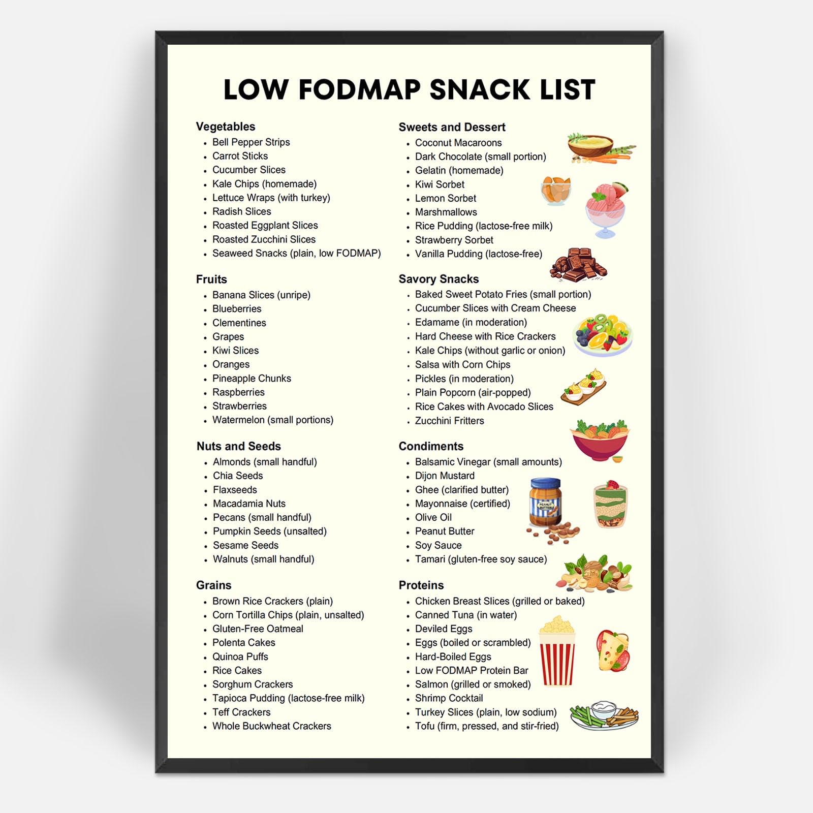 Foto 1 | Láminas Murales Divertidas Para Combinar Alimentos Y Nutrientes Para Cocina, 40 X 60 Cm - Venta Internacional.