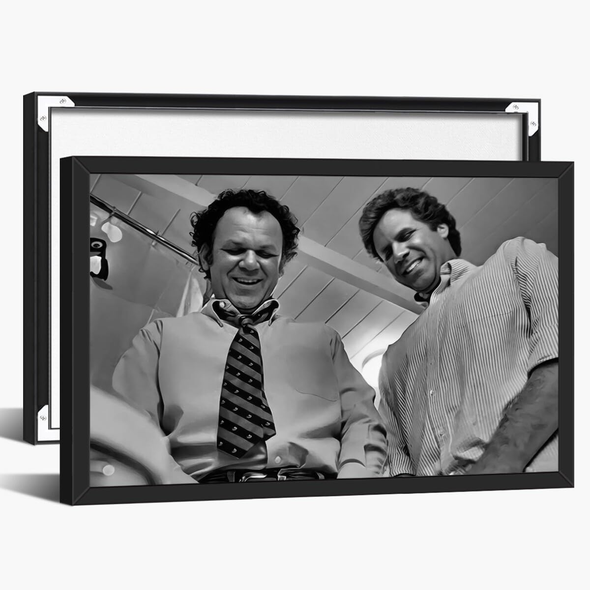Foto 2 pulgar | Póster Divertido Para Baño Con La Película Step Brothers Sword Fight, 30 X 40 Cm - Venta Internacional.