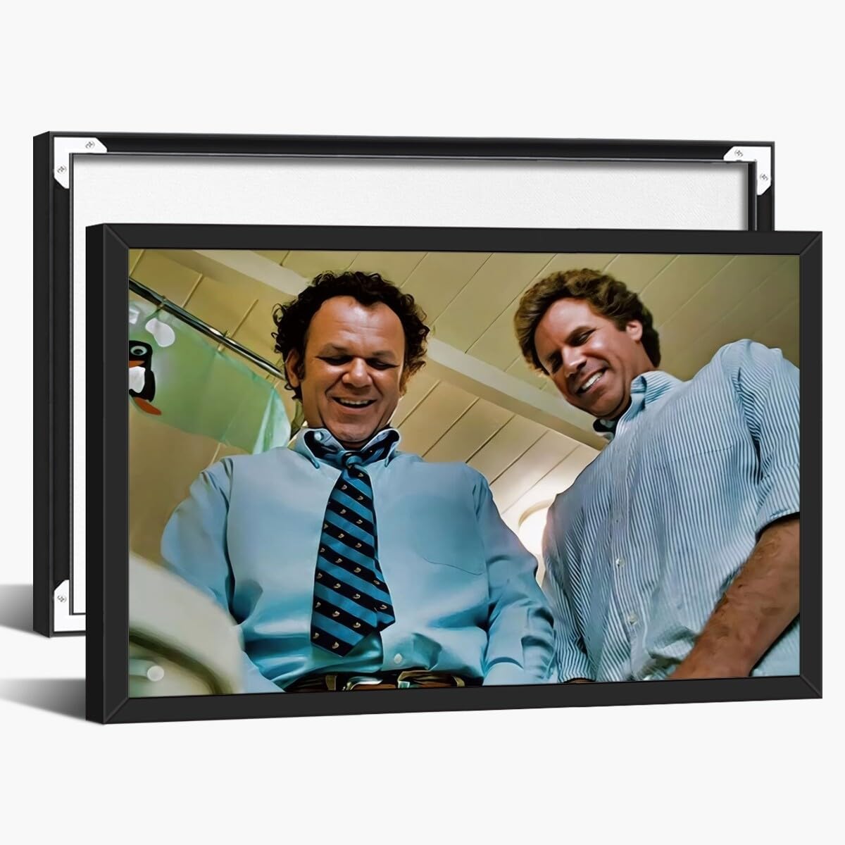 Foto 2 pulgar | Póster Bathroom Movie Step Brothers Sword Fight, 30 X 40 Cm - Venta Internacional.