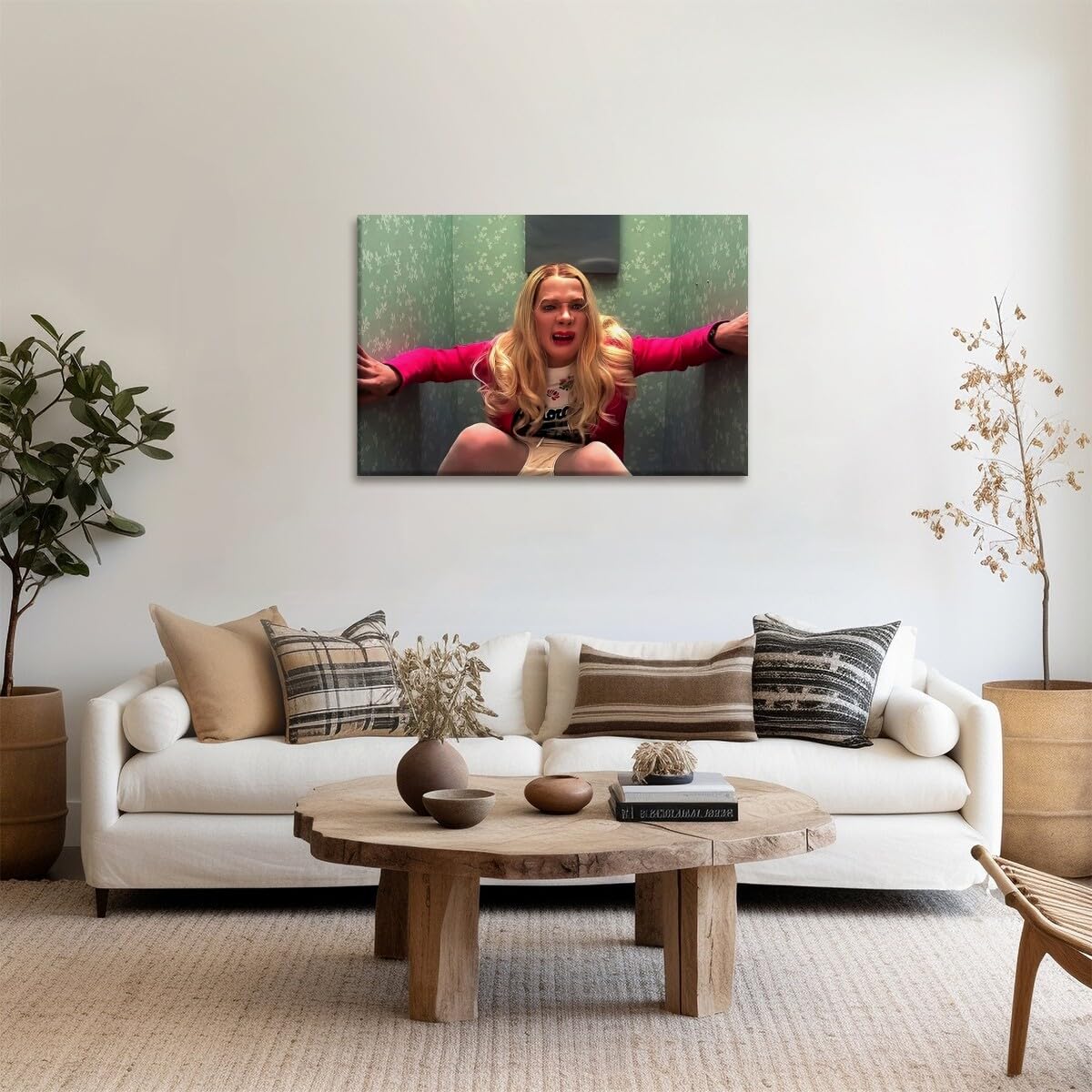Foto 4 pulgar | Póster Divertido Mural De Película Para Baño, Vintage De Los 90, Chicas Blancas - Venta Internacional.