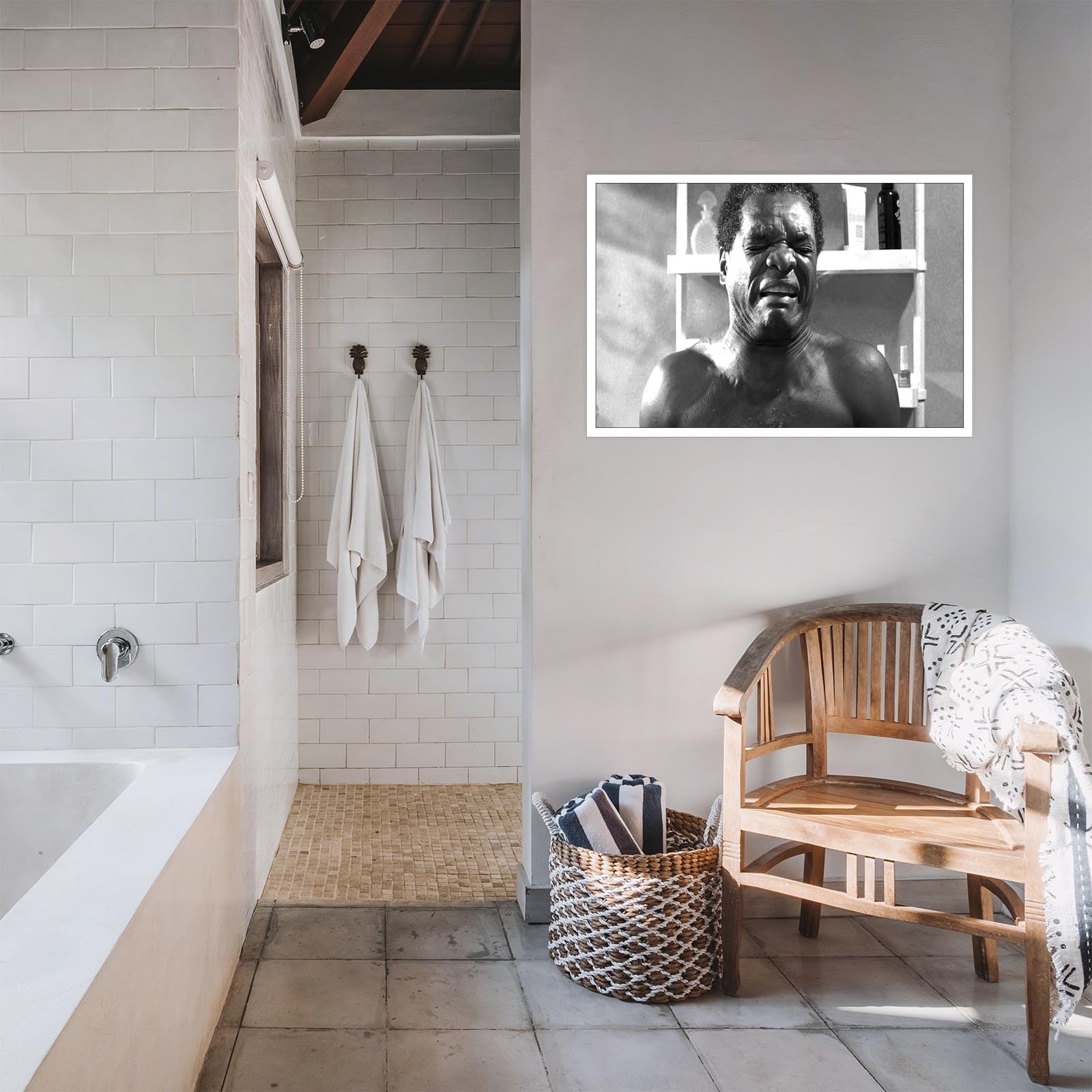 Foto 6 pulgar | Póster Divertido De Baño Con Película Clásica Friday, 40 X 60 Cm - Venta Internacional.