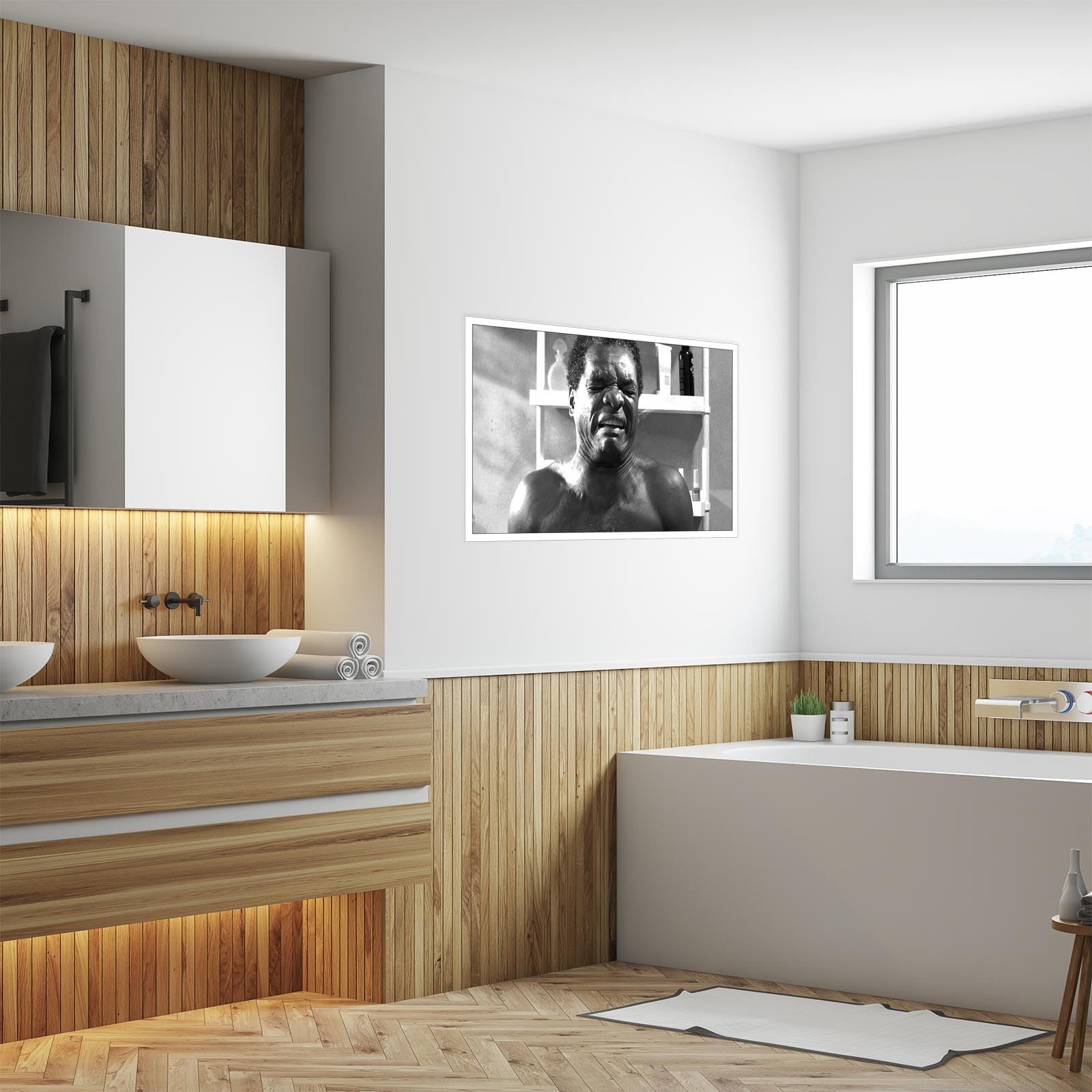 Foto 7 pulgar | Póster Divertido De Baño Con Película Clásica Friday, 40 X 60 Cm - Venta Internacional.