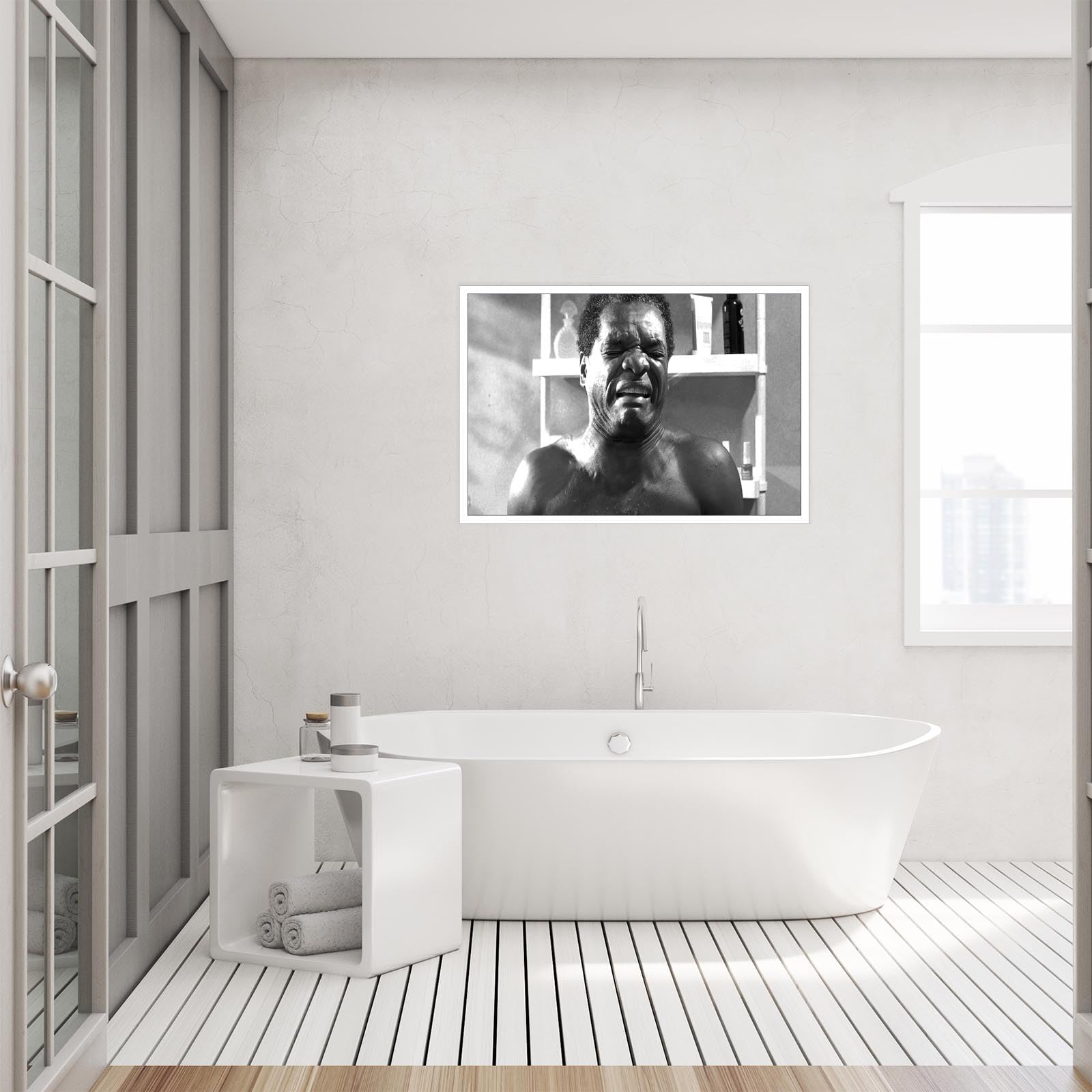 Foto 8 pulgar | Póster Divertido De Baño Con Película Clásica Friday, 40 X 60 Cm - Venta Internacional.