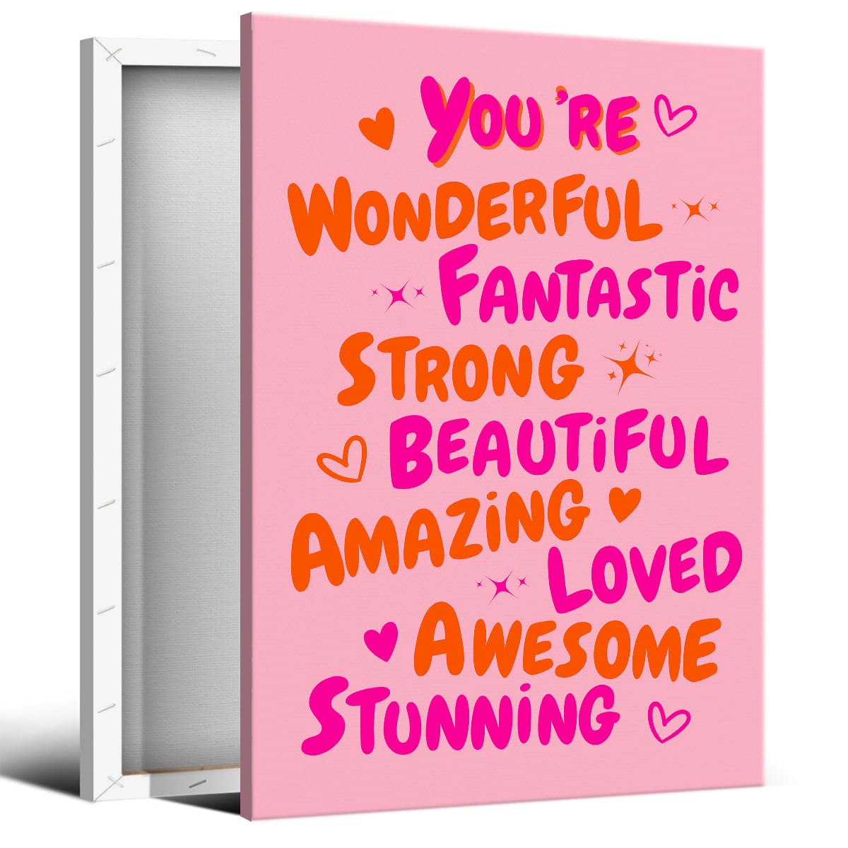 Foto 2 pulgar | Lienzo Decorativo Para Pared Trendy You Are Amazing, 40 X 60 Cm - Venta Internacional.