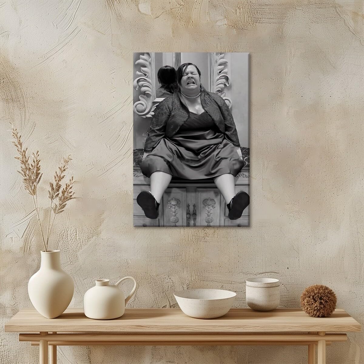 Foto 5 pulgar | Póster Divertido De Película De Tontos Y Tontos, Negro Y Blanco, 20 X 30 Cm - Venta Internacional.