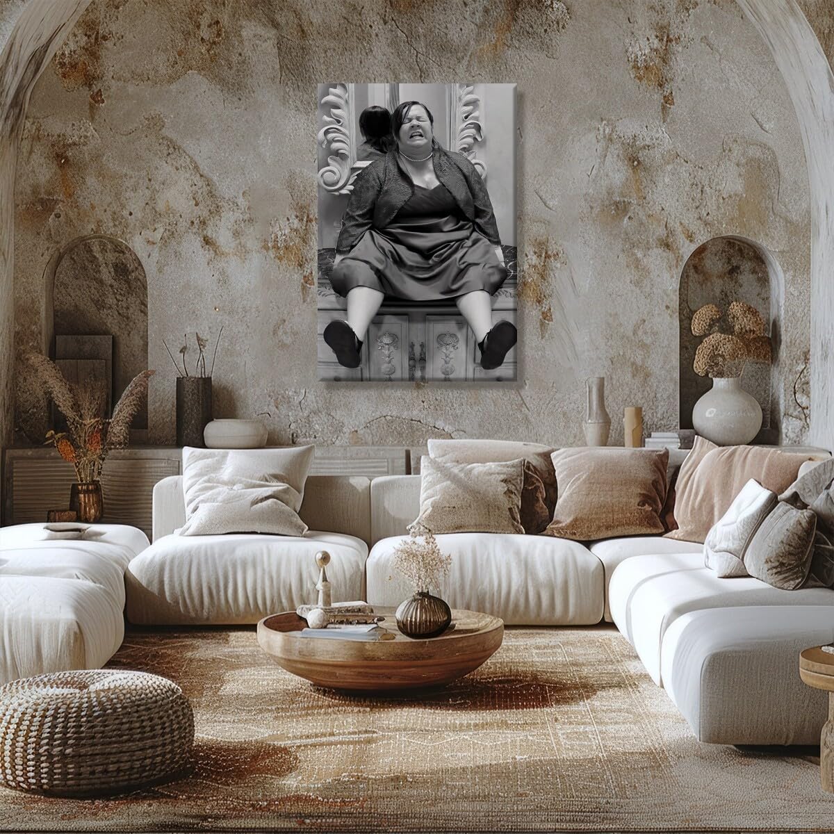 Foto 6 pulgar | Póster Divertido De Película De Tontos Y Tontos, Negro Y Blanco, 20 X 30 Cm - Venta Internacional.