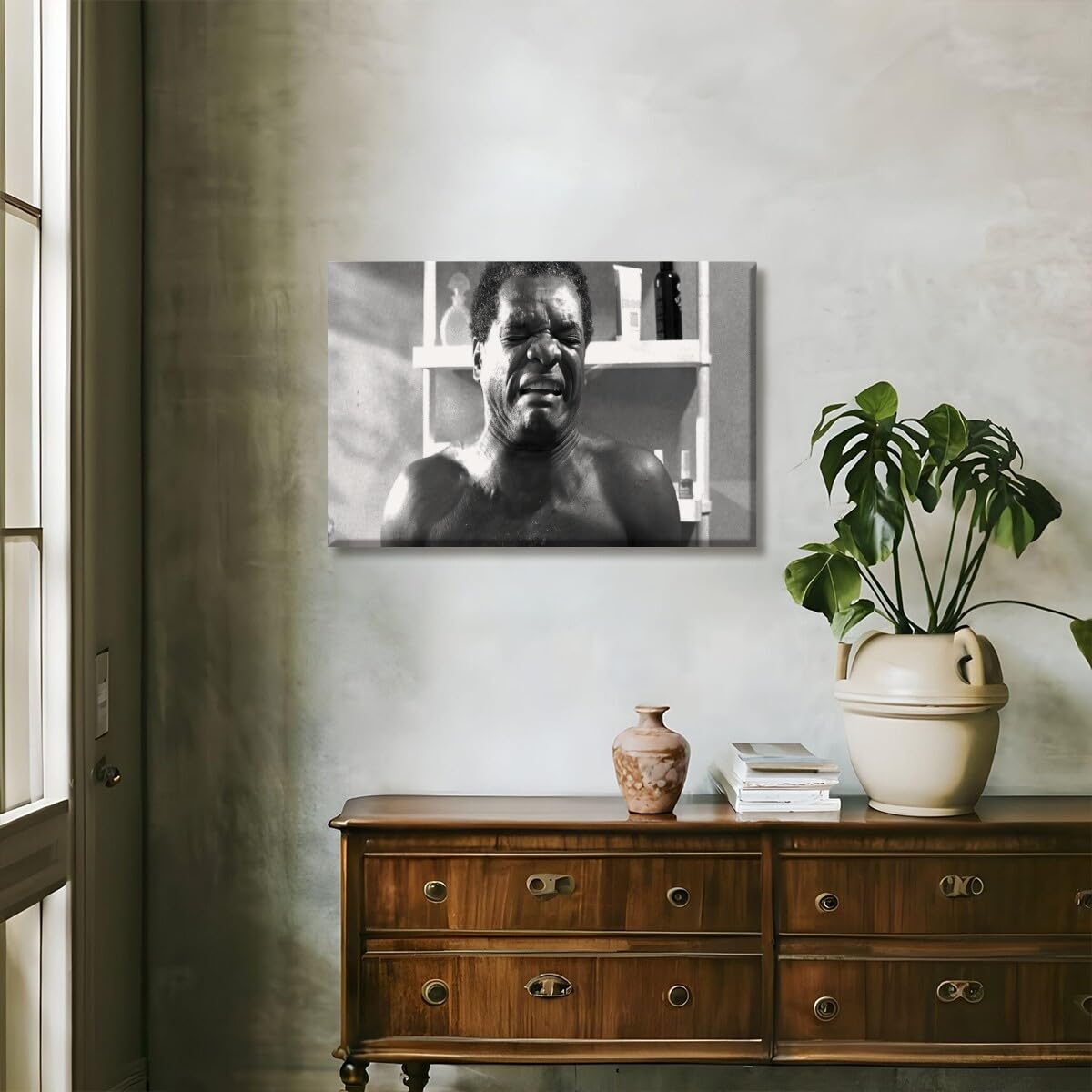 Foto 8 pulgar | Póster Decorativo Para Pared De Baño, Divertida Película De Viernes, 20 X 30 Cm, Lienzo - Venta Internacional.