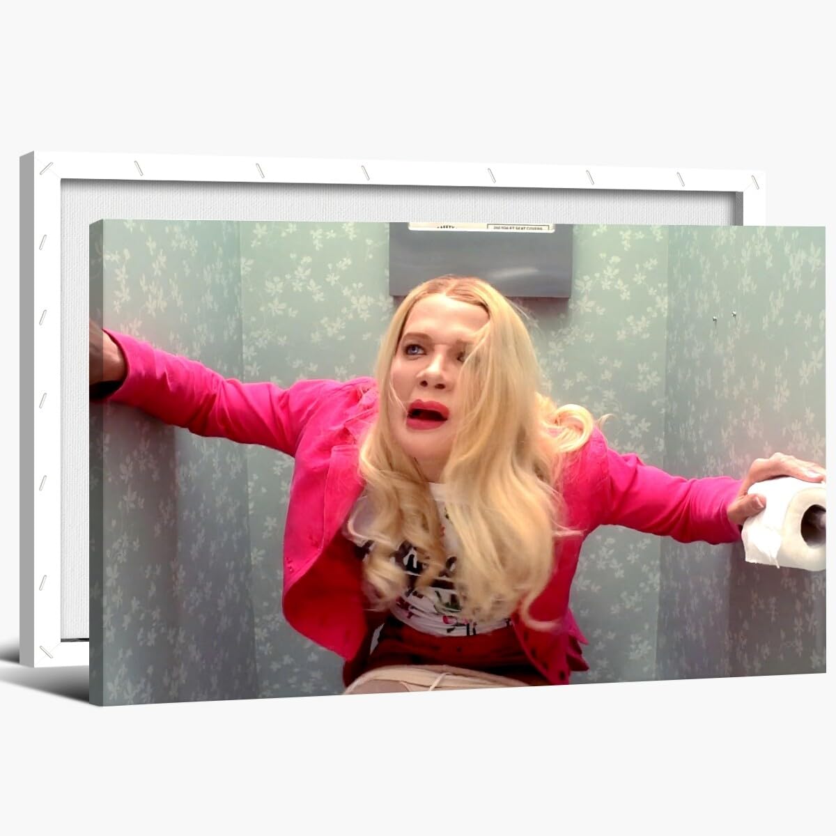 Foto 2 pulgar | Póster Decorativo De Pared Para Baño, Divertida Película De Chicas Blancas, 40 X 60 Cm - Venta Internacional.