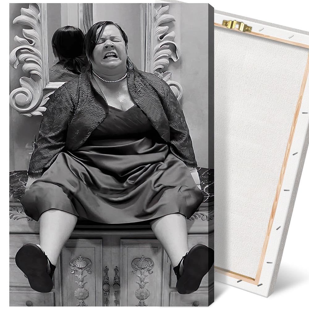 Foto 2 pulgar | Póster Divertido De Película De Damas De Honor En Blanco Y Negro Para Baño, 20 X 30 Cm - Venta Internacional.
