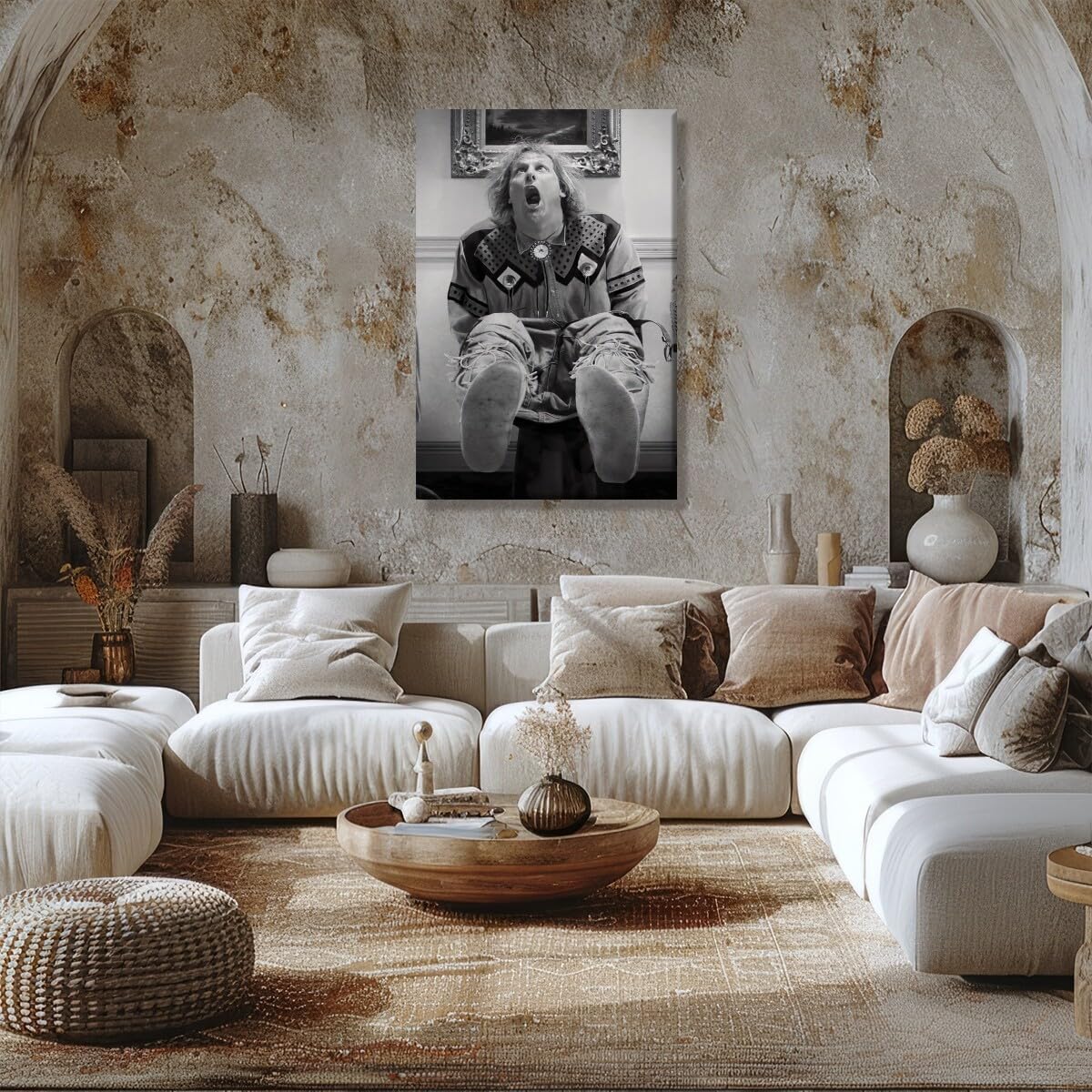 Foto 6 pulgar | Póster Divertido De Película De Damas De Honor En Blanco Y Negro Para Baño, 20 X 30 Cm - Venta Internacional.
