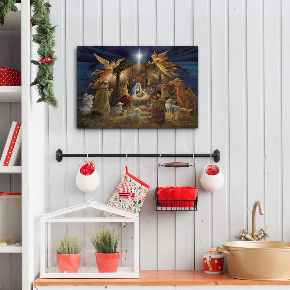 Foto 4 pulgar | Galería De Arte Mural, Belén De Cristo, 20 X 30 Cm - Venta Internacional.