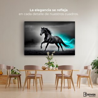 Foto 2 | Cuadro Blanco Y Negro Canvas Carrera Luminosa 90x60