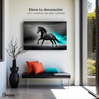 Foto 3 | Cuadro Blanco Y Negro Canvas Carrera Luminosa 90x60