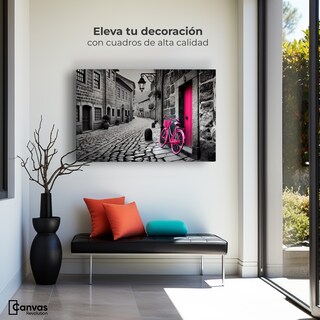Foto 3 | Cuadro Blanco Y Negro Canvas Puerta Del Recuerdo 90x60