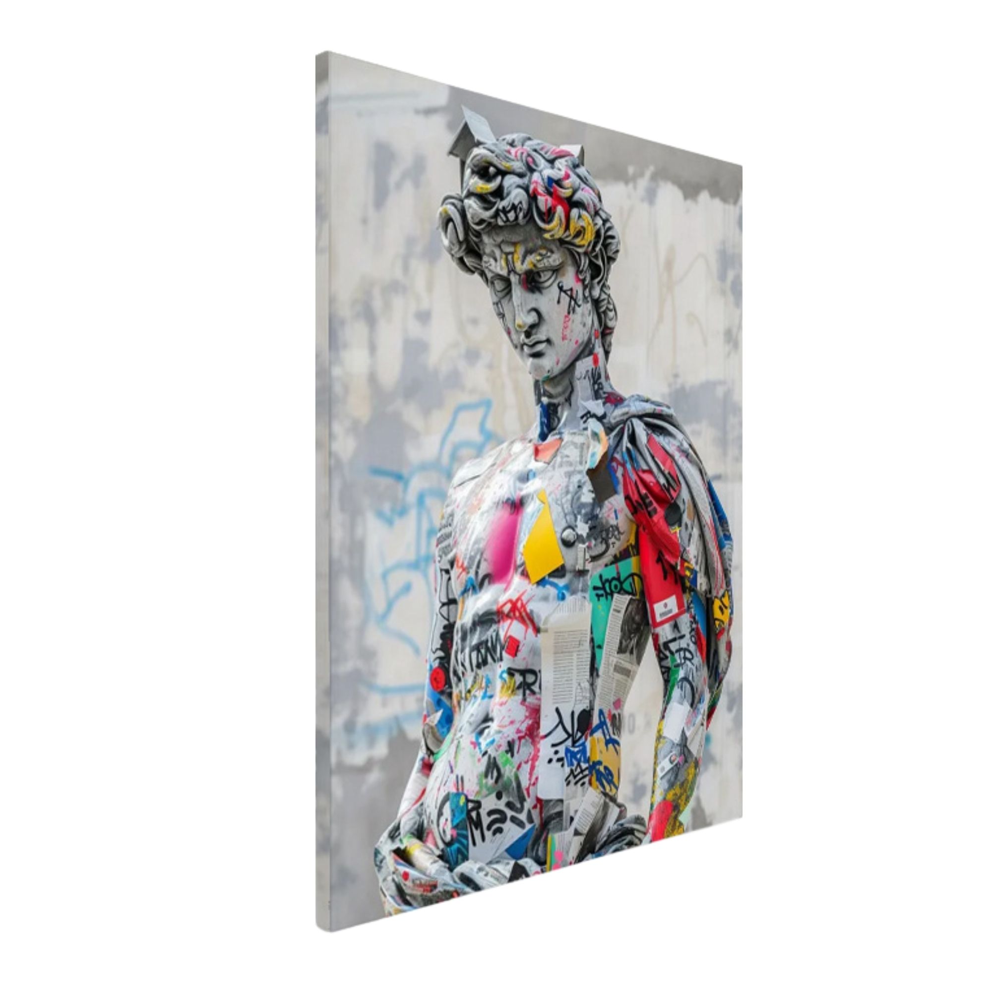 Foto 1 | Ilios Innova | Cuadro Decorativo Fotografía David Grafiti, Impreso En Tela 80x120cm, Impresión Digital De Alta Calidad