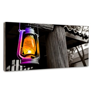 Foto 1 | Cuadro Blanco Y Negro Canvas Brillo En El Muelle 120x60