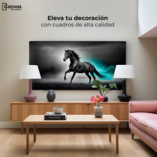 Foto 3 | Cuadro Blanco Y Negro Canvas Carrera Luminosa 120x60