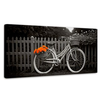 Foto 1 | Cuadro Blanco Y Negro Canvas Ciclos De Otoño 120x60