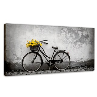 Foto 1 | Cuadro Blanco Y Negro Canvas Florece El Camino 120x60