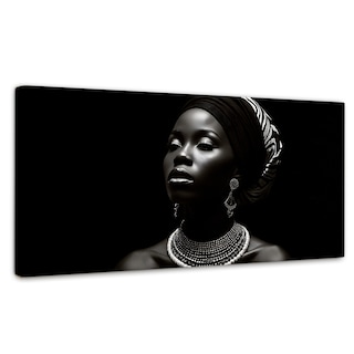 Foto 1 | Cuadro Blanco Y Negro Canvas Elegancia En Sombra 120x60