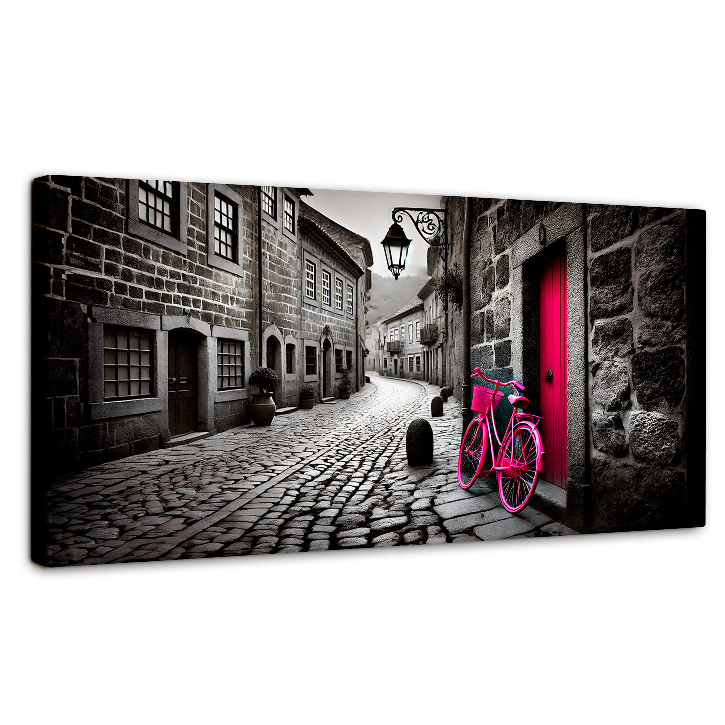 Foto 1 | Cuadro Blanco Y Negro Canvas Puerta Del Recuerdo 120x60