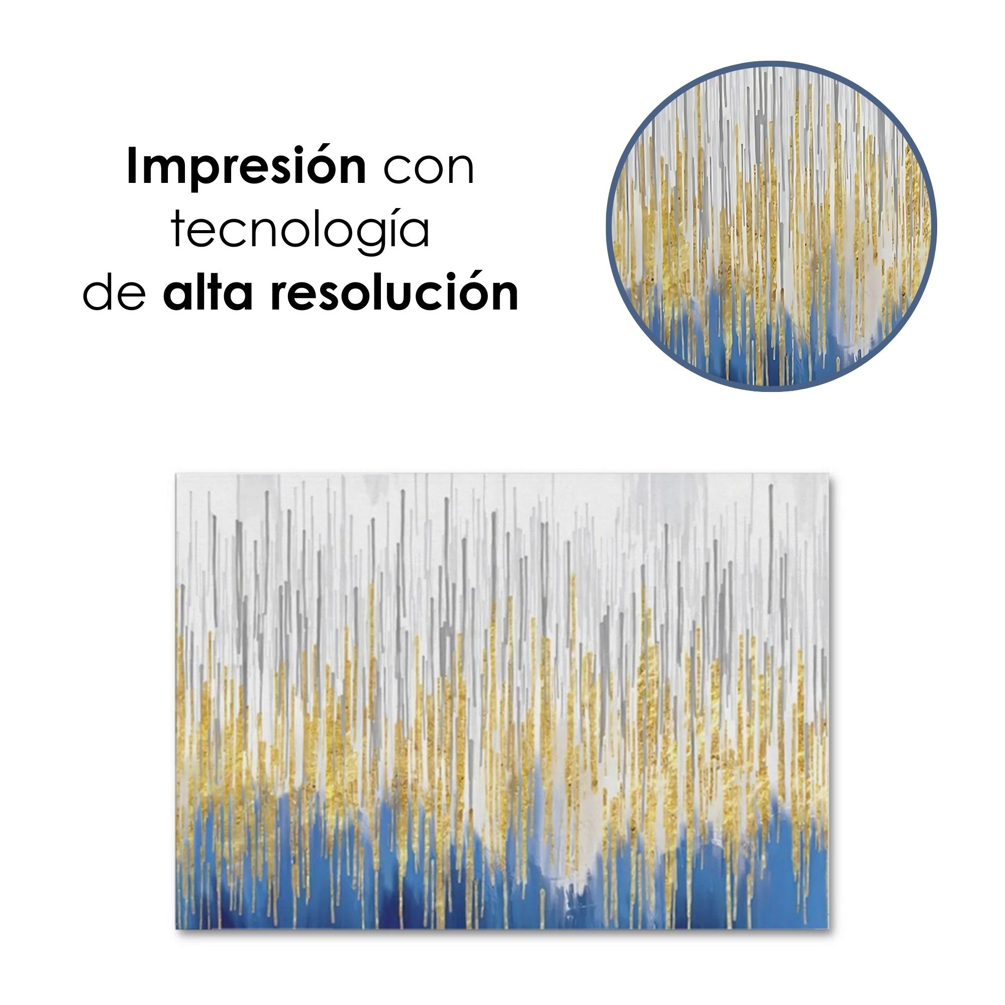 Foto 6 | Ilios Innova | Cuadro Decorativo 80x120 Cdt-líneas