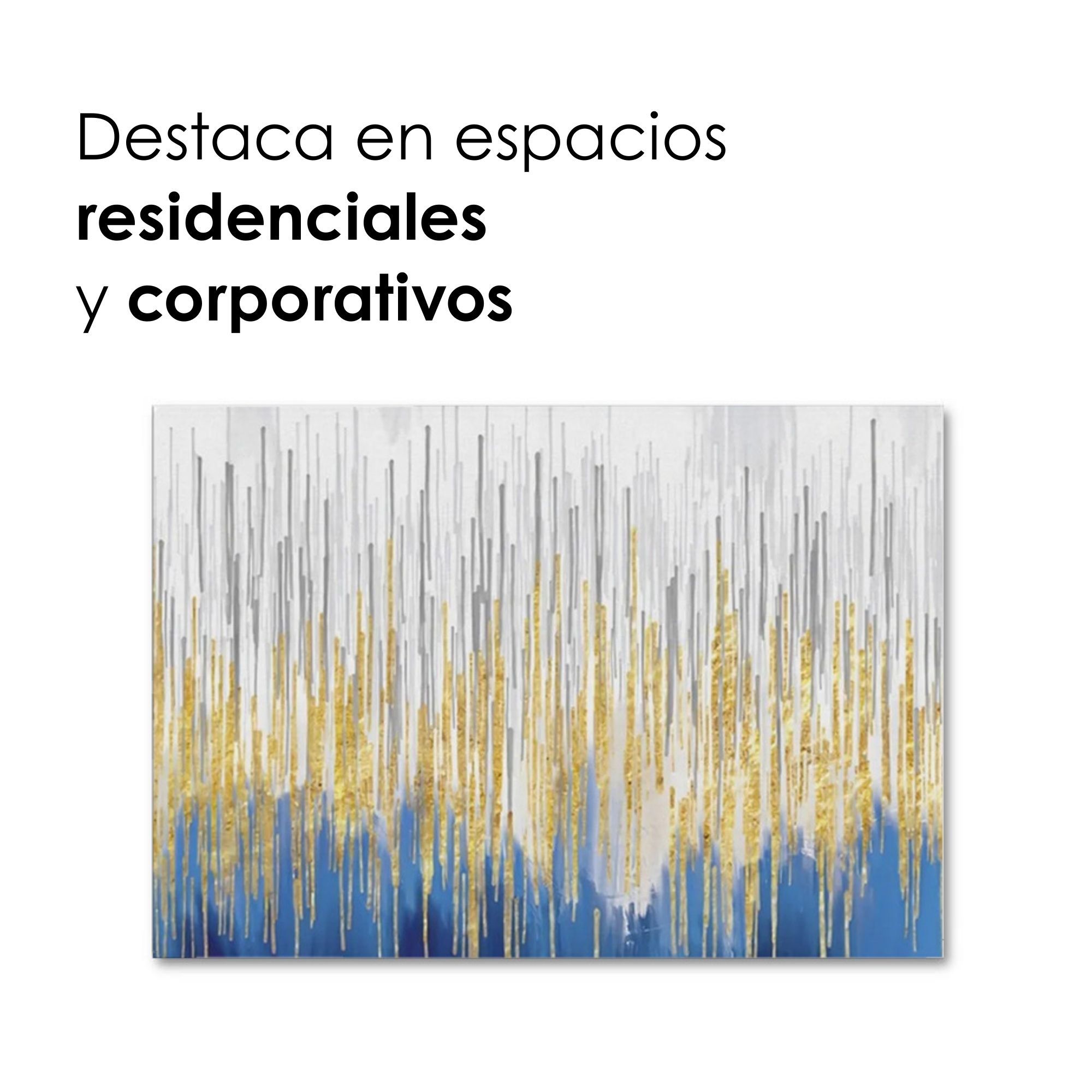Foto 8 | Ilios Innova | Cuadro Decorativo 80x120 Cdt-líneas