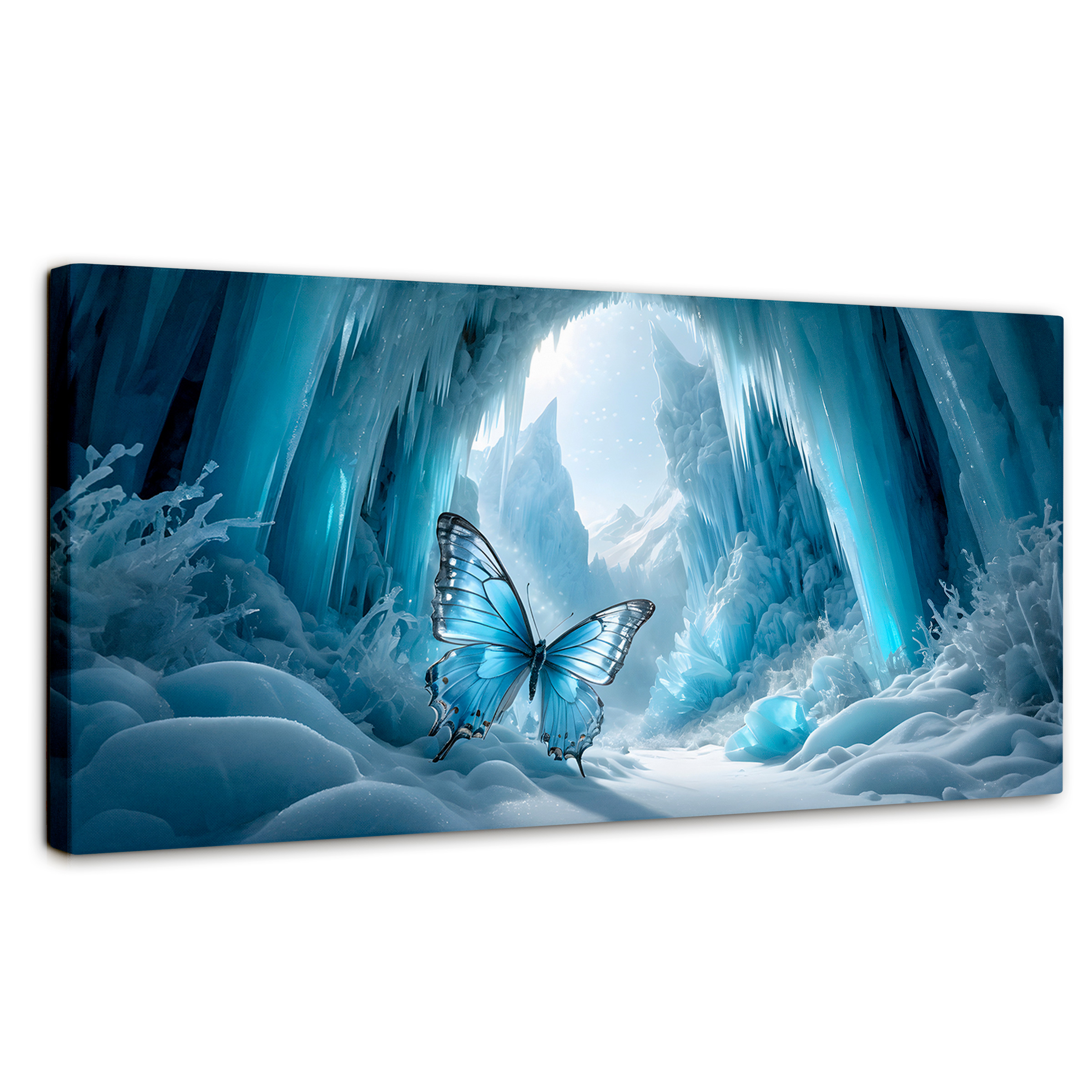 Foto 1 | Cuadro Mariposas Canvas Mariposa Glacial 120x60